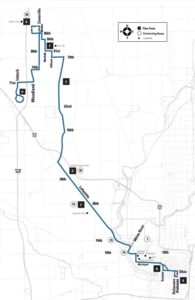 Route 37 – Park 100 map