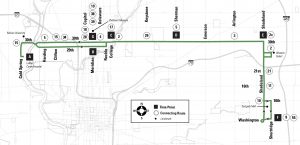 Route 30 – 30th Street Crosstown Map