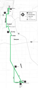 Route 31 – US 31 map