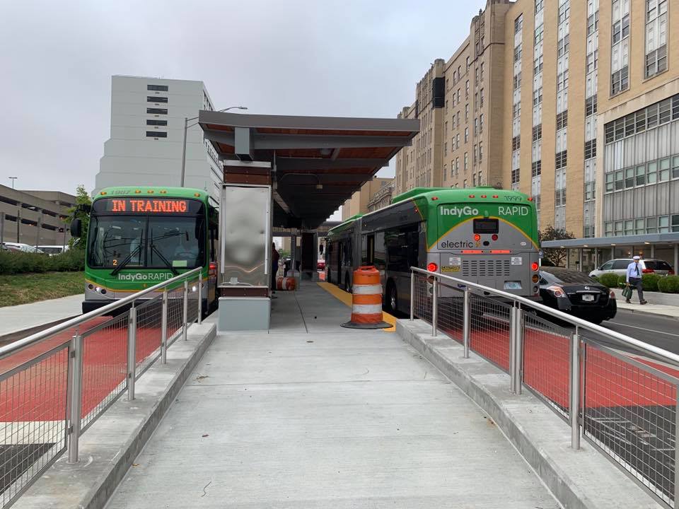 Indygo S Red Line Open For Service On Sept 1 Indygo