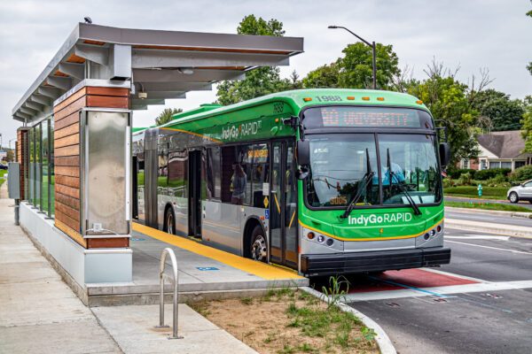 BRT Red Line Bus