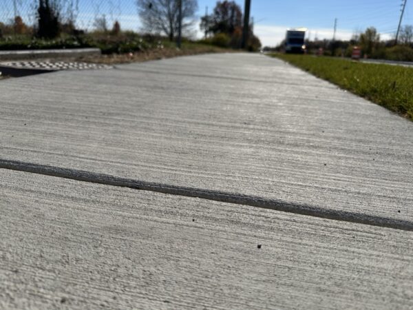 purple line sidewalks