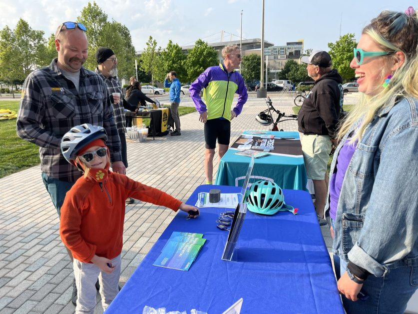 Transit Ambassador at event