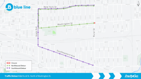 Blue Line Construction - IndyGo