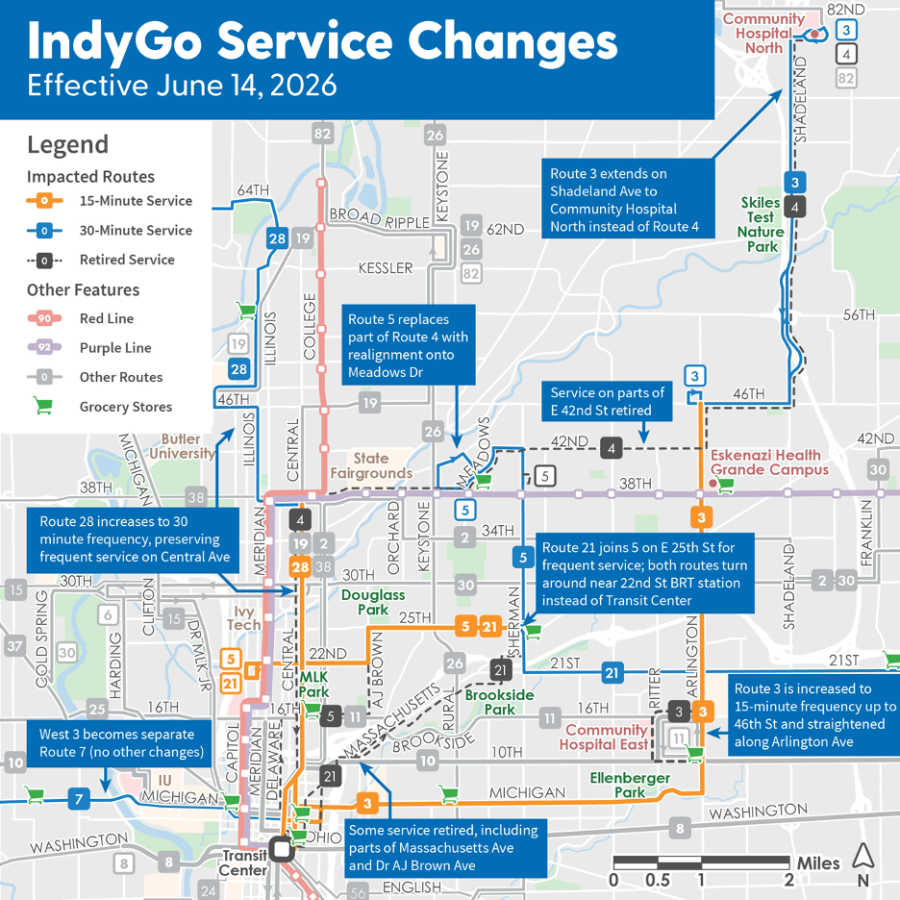 Full System map of June 2026 service changes
