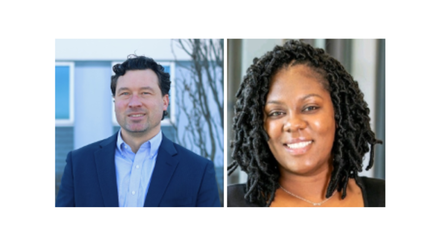 Pictured above: Chief Financial Officer Justin Burcope and Chief People Officer Kellie Woods