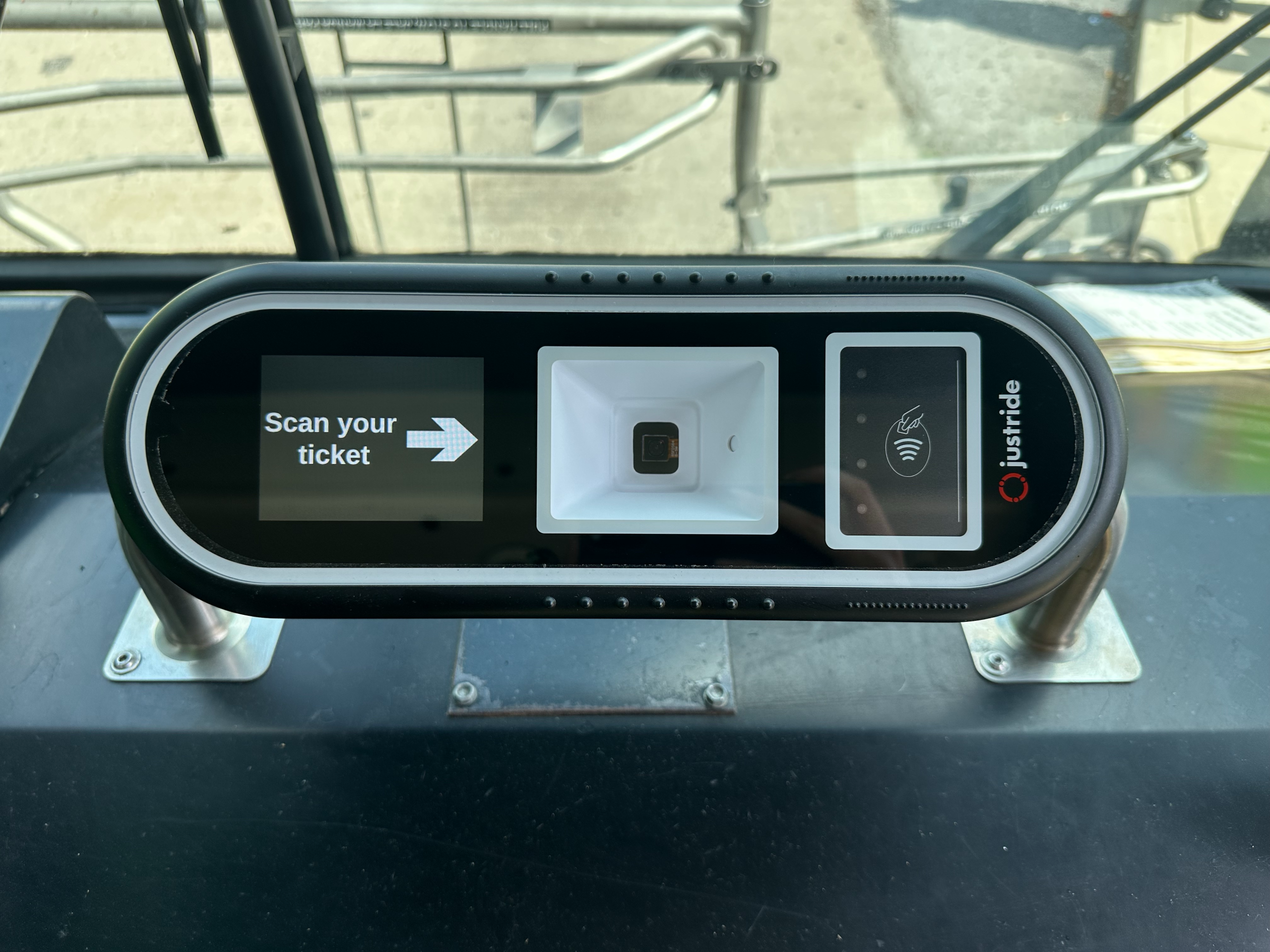 IndyGo bus validator.